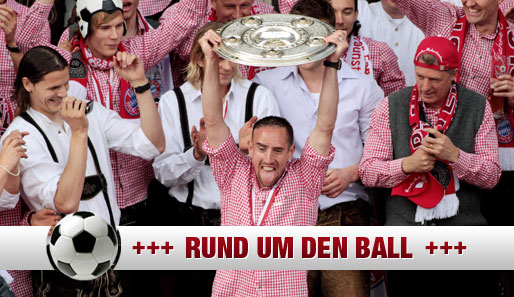 Franck Ribery fühlt sich rundum wohl in München - beendet er sogar seine Karriere beim FC Bayern?