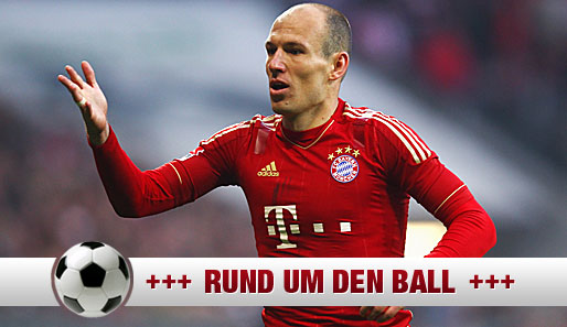 Arjen Robben bleibt mindestens bis 2015 beim FC Bayern München