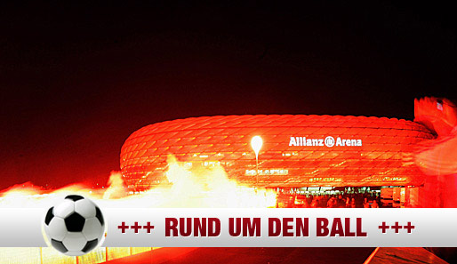 In der Nacht sind Anhänger von Borussia Dortmund in die Münchner Allianz Arena eingebrochen