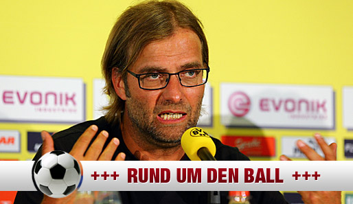 BVB-Coach Jürgen Klopp sieht den FC Bayern im Topspiel am Samstag in der Favoritenrolle