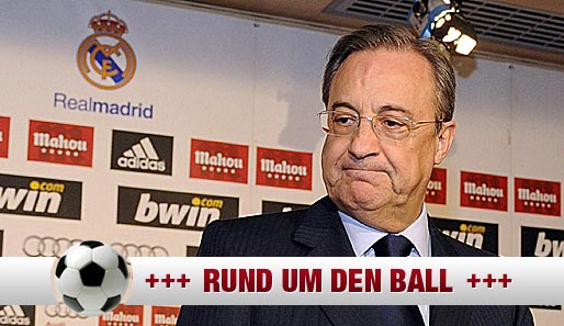 Real-Madrid-Präsident Florentino Perez will weiterhin mit Jose Mourinho zusammenarbeiten