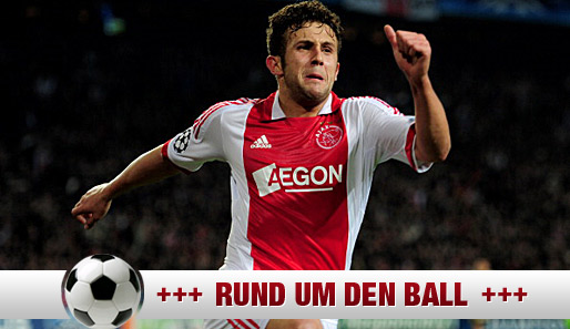 Ajax Amsterdams Miralem Sulejmani kam 2008 für 16,25 Millionen Euro vom SC Heerenveen