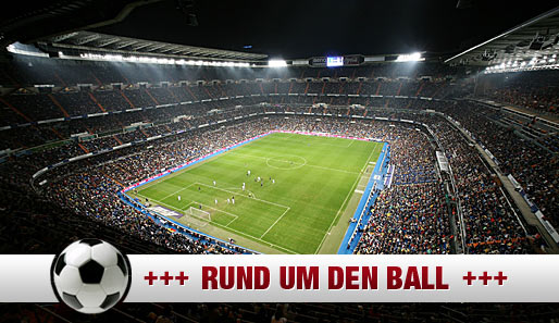 Das Bernabeu in Madrid könnte womöglich einer von 13 Standorten der EURO 2012 sein