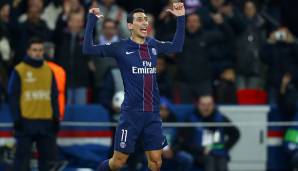 Platz 79: Angel Di Maria (Paris Saint-Germain) - 85