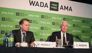 WADA PK mit Präsident Craig Reedie