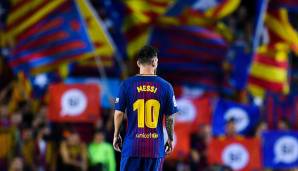 FC Barcelona: Lionel Messi (Argentinien) - 360 Tore (Stand: 24.10.17)
