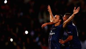 Paris Saint-Germain: Zlatan Ibrahimovic (Schweden) - 113 Tore