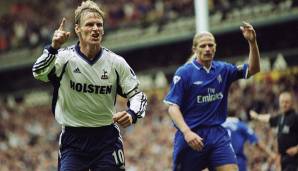 Tottenham Hotspur: Teddy Sheringham (England) - 97 Tore