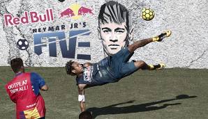 Neymar nennt auch Red Bull als seinen Sponsor.