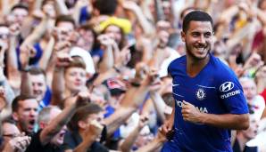Platz 6: Eden Hazard (FC Chelsea, LA) – Gesamtstärke: 91.