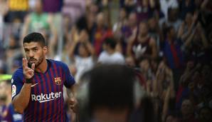 Platz 8: Luis Suarez (FC Barcelona, ST) – Gesamtstärke: 91.