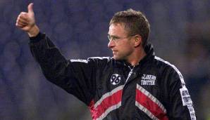 PLATZ 1: Ralf Rangnick - 20 Pflichtspiele ungeschlagen mit Hannover 96 zwischen Juli 2001 und Januar 2002 (2. Bundesliga).