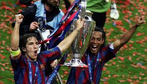 Mit dem Champions-League-Sieg 2006 gegen Arsenal London im Stade de France in Paris beendete Barca eine lange Leidenszeit und krönte sich nach 24 Jahren wieder zum Champion. Großen Anteil hatte auch Ronaldinho mit sieben Treffern im Wettbewerb.