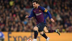 Platz 15: Lionel Messi (FC Barcelona, Rechter Flügel): Tempo 87 - Gesamtwertung 94.