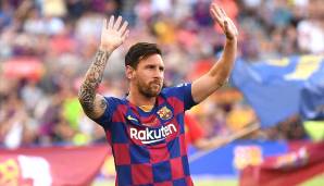 Lionel Messi (FC Barcelona, Rechter Flügel): 94.