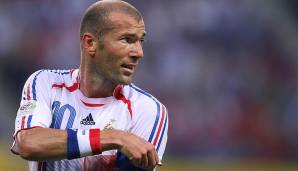 Zinedine Zidane (Frankreich) - Top-Wert: 96