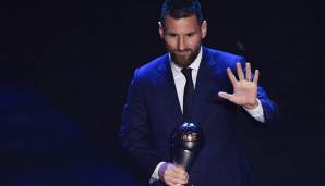 Weltfußballer: Zum sechsten (!) Mal wurde Lionel Messi als bester Fußballer der Welt ausgezeichnet. Viele hatten mit Liverpools Virgil van Dijk gerechnet, doch der ging leer aus.
