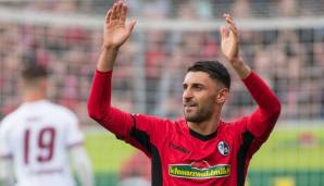 VINCENZO GRIFO: Der variable Mittelfeldspieler wechselt erneut zum SC Freiburg. Sein abgegebener Verein, die TSG Hoffenheim, darf sich laut Medienberichte über eine Ablösesumme in Höhe von rund sieben Millionen Euro freuen - Rekord für die Freiburger.