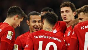 Platz 1: FC Bayern München (Deutschland) – 30 Tore in 9 Spielen