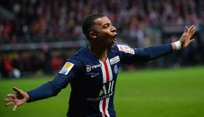 Platz 3: Paris Saint-Germain (Frankreich) – 25 Tore in 9 Spielen