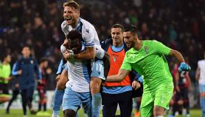 Platz 12: Lazio Rom (Italien) – 18 Tore in 9 Spielen