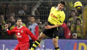 Platz 19: Marcus Steegmann (20 Tore in 54 Spielen). Der Stürmer war von 2002 bis 2004 in Dortmund. Kam in dieser Zeit unter Bert van Marwijk auch zu Profieinsätzen. Dann ging es für ihn in Aalen weiter. Heute sportlicher Leiter bei Viktoria Köln.