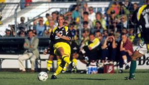 DENNIS VOGT (1 Spiel): Frisch aus der Jugend der Schwarz-Gelben gekommen, durfte er beim 5:4 im DFB-Super-Cup 1996 gegen Kaiserslautern für 29 Minuten mitwirken. Seine Leihe nach Köln verlief glücklos, spielte anschließend im gehobenen Amateurbereich.