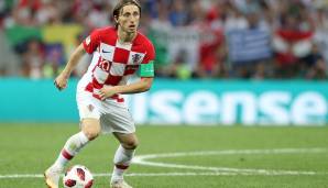 PLATZ 21: Luka Modric (34 Jahre, Kroatien) - durchschnittliche Punktzahl: 3,11.