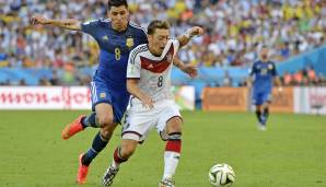 PLATZ 25: Mesut Özil (31 Jahre, Deutschland) - durchschnittliche Punktzahl: 2,25.