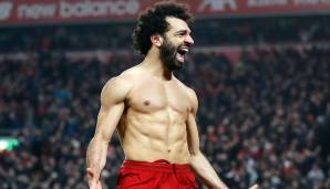 Platz 10: Mohamed Salah (Ägypten, FC Liverpool) - 59 Stimmen