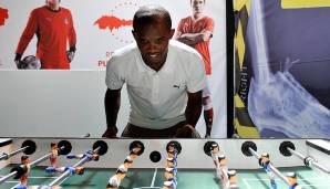 Neben Usain Bolt war Eto'o wohl das bekannteste Gesicht von Puma. Gerade hatte er Kamerun zur WM in Südafrika geschossen. Später sollte er mit Inter die Champions League gewinnen und den Titel damit verteidigen (2009 CL-Sieger mit Barca).