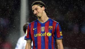 Rund 70 Millionen Euro zahlte Barca 2009 für den schwedischen Stürmer an Inter. Ibra war bis dato der drittteuerste Transfer der Geschichte. Sein Fünfjahresvertrag mit Barca stellte sich jedoch als Missverständnis heraus.