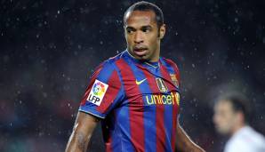 PLATZ 5: Thierry Henry (32, FC Barcelona) – 18 Millionen Euro