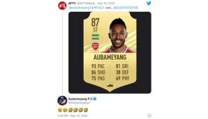 Während sich Lukaku echauffierte, löste das neue Rating bei PIERRE-EMERICK AUBAMEYANG nur großes Gelächter aus. Das so angepriesene Talentscout-Netzwerk hatte den Gabuner trotz einer herausragenden Saison (29 Tore) auf 87 zurückgestuft.