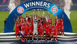 Der FC Bayern gewann die Champions League 2019/20.