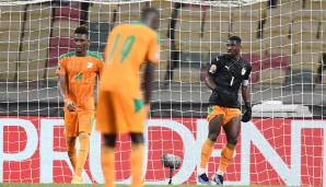 SERGE AURIER beim Afrika-Cup-Spiel zwischen der Elfenbeinküste und Sierra Leone am 17. Januar 2022 (Endstand: 2:2).