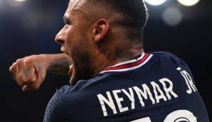 PLATZ 5: Neymar (Paris Saint-Germain) - Wert: 87