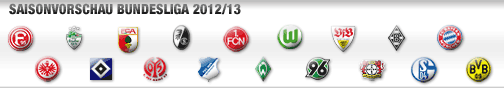 Saisonvorschau Bundesliga 2012/2013