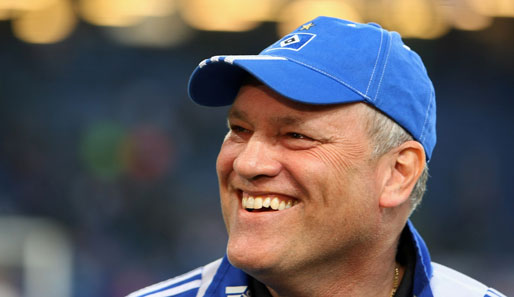 Begehrt: Manchester City soll an HSV-Trainer Martin Jol interessiert sein