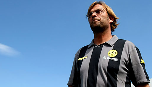 Verlangt seinen Profis im Training einiges ab: Jürgen Klopp, seit 2008 Trainer bei Borussia Dortmund