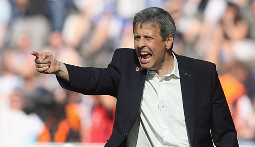 Lucien Favre war von Juni 2007 bis September 2009 Trainer bei Hertha BSC