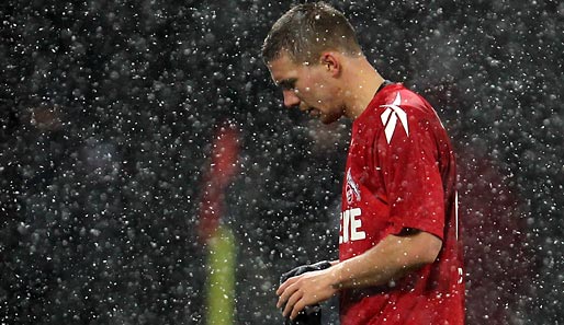 Lukas Podolski muss nach seinem Wutausbruch den Schaden nicht tragen