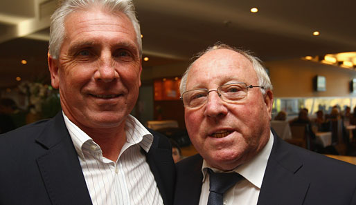 HSV-Legende Uwe Seeler (r.) stand dem Klub zwischen 1995 und 1998 als Präsident vor