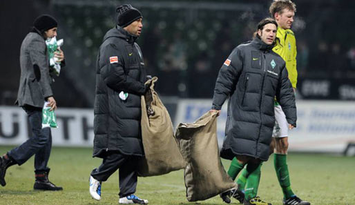 Ein Bild des Jammers: Werder nach der 1:2-Heimpleite gegen den FCK am 17. Spieltag