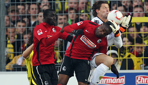 Roman Weidenfeller kehrt vermutlich am Freitag gegen den 1.FC Köln ins Dortmunder Tor zurück