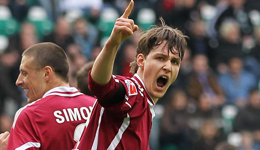 Philipp Wollscheid absolvierte bislang 14 Spiele in der Bundesliga für den 1. FC Nürnberg