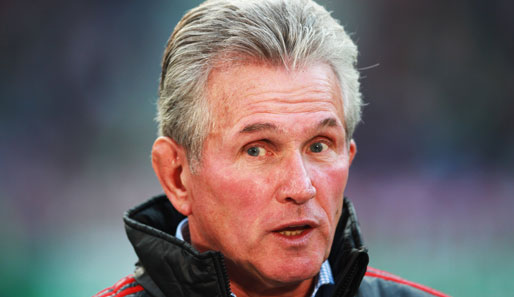 Trotz der Niederlage gegen Hannover 96 ist Bayern-Trainer Jupp Heynckes nicht unzufrieden