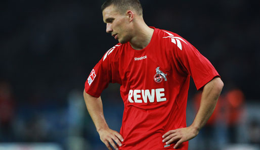 Lukas Podolski ist vom Rücktritt Overaths geschockt