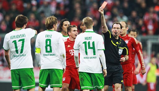 Drei Tore und zwei Vorlagen hat Aaron Hunt vom SV Werder Bremen bislang auf dem Konto