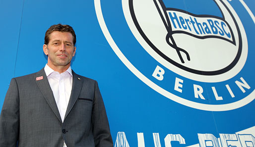 Michael Skibbe wurde vor Weihnachten als neuer Hertha-Trainer präsentiert